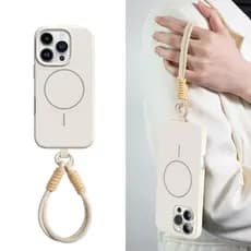 Luxo Magsafe Silicone Capa Traseira Caso À Prova De Choque Para iPhone 16 15 14 Plus 13 12 11 Pro Max