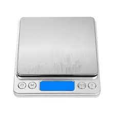 Balança Digital Alta Precisão 0,1g A 2kg 2000g Calibrada Balança de Cozinha Digital Ideal para Receitas e Dietas Present