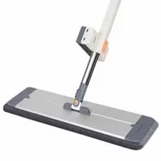 Rodo Mop Esfregao Flat Mop Grande Limpa E Seca C/ 2 Refil