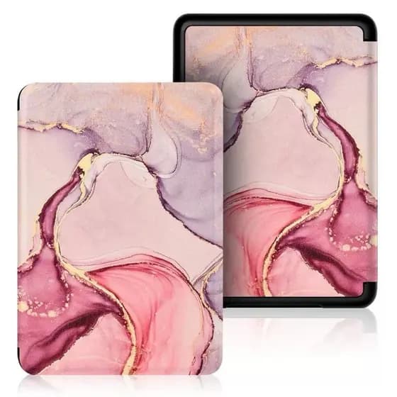 Capa Case Compatível Com Kindle 11ª -12ª Geração 2022-2024 C2V2L3 K6 - Silicone Flexível E Sensor Magnético