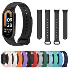 Pulseira De Silicone Para Smartwatch Xiaomi Mi Band 8 / 9 Sport Universal