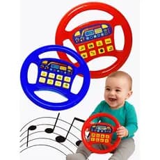 Volante Musical Brinquedo Infantil Bebe Interativo Sons