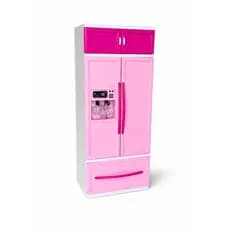 Geladeira Infantil de Brinquedo c/ Acessórios, Refrigerador, Brinquedo Infantil, Brinquedo Menina, Brincar de Casinha