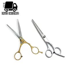 Tesoura de Cabelo para Cabeleireiro Profissional 6" Aço Inoxidável Barbearia e Salão