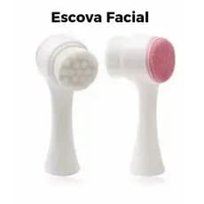 Escova Facial Limpeza Dupla Face Escova De Limpeza De Cravos Esfoliante