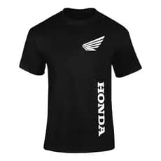 Camiseta Camisa Moto hond Algodão