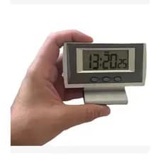 Relógio de Mesa Digital Lelong LE8115 com Despertador – Exibe Hora, Data e Alarme – Design Compacto