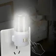 Luminaria Abajur Quarto Infantil Mini Luz Noturna Led Tomada Led Luminária Bivolt 127/220v