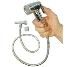 Ducha Higiênica Para Banheiro Completa Luxo Metal Inox núcleo da válvula de cobre 1,2m Chuveirinho