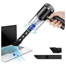 Aspirador de Pó Portátil Automotivo Potente USB Sem Fio – Alta Sucção, Compacto, Leve para Limpeza