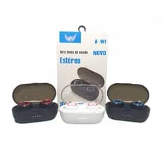 Fone de Ouvido Intra Auricular Bluetooth com Case de Carregamento Altomex A-W1/J-60G
