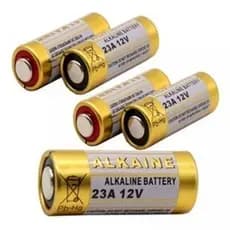 Pilha Para Controle De Portão 12v 23A /12v 27A Cartela Com 5 Peças
