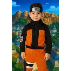 FANTASIA INFANTIL CONJUNTO NARUTO MENINOS ANIVERÁRIOS FESTAS CARNAVAL