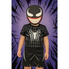 FANTASIA INFANTIL VENOM MENINOS ANIVERÁRIOS FESTAS CARNAVAL