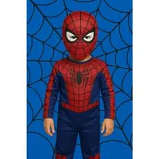 FANTASIA INFANTIL HOMEM ARANHA LONGO MENINOS ANIVERÁRIOS FESTAS CARNAVAL