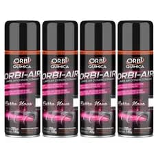 Limpa Ar Condicionado Automotivo Orbi Air 200 Ml Kit 4 Unidades