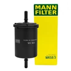 Filtro De Combustível Mann-filter Wk58/3 Filtro Multimarcas Automotivo