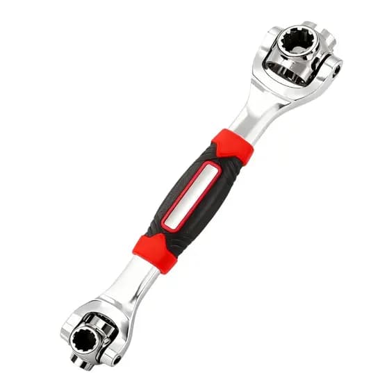 Chave Tigre Boca Universal Soquete 48 Em 1 Gira 360° Profissional Multifuncional Ajustável