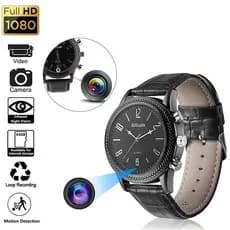 Gravador De Vídeo Full HD 1080P Mini Câmera De Relógio Com Voz IR Night Vision Micro Detecção De Movimento