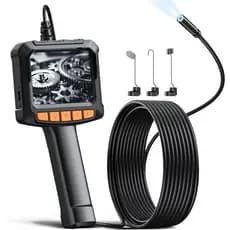 Câmera Endoscópica Industrial 2.4', Boroscópio Digital Portátil Para Inspeção De Carro , IP67 , À Prova D'água , HD1080P