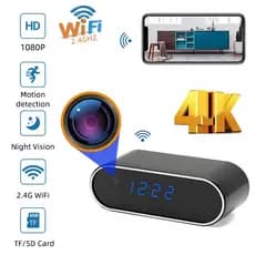 mini Câmera WiFi 4KHD , Luzes Digitais Podem Ser Ligadas , Visão Noturna Infravermelha , Visualização Remota Com Detecçã