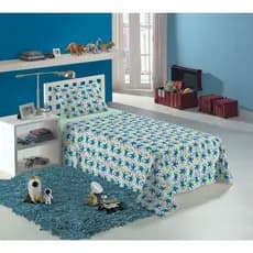 Jogo De Cama Infantil 100% Algodão Macio Estampa 3 Peças Antialérgico Menino Lepper