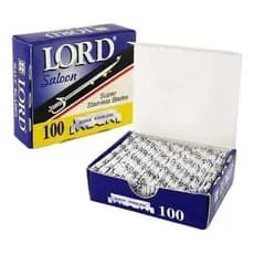 Lamina  Lord Saloon Super Azul Meia C/ 100 Unidades
