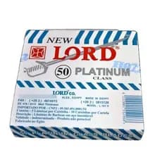 Lâmina New Lord Platinum 1 Cartela C/ 50u