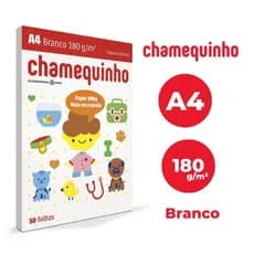 CHAMEQUINHO A4 180GRS CX 1250 FLS