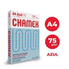 CHAMEX COLORS AZUL A4 75GRS CX 5000 FLS