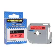 Fita Rotulador M-K431 Compatível PT65 PT70 PT80 PT85 PT90 PT-M95