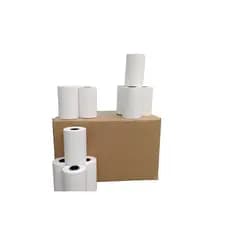60 Rolos Bobina Térmica 57x18 Branca para Maquininha de Cartão | Bobinas Premier