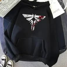 Blusa Moletom Canguru Com Capuz The Last Of Us Seriado Monstros Casaco Unissex