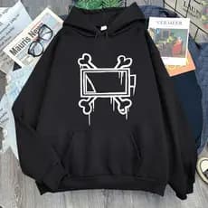 Blusa Moletom Canguru Com Capuz Planet Drones Esqueleto Quadro Casaco Unissex