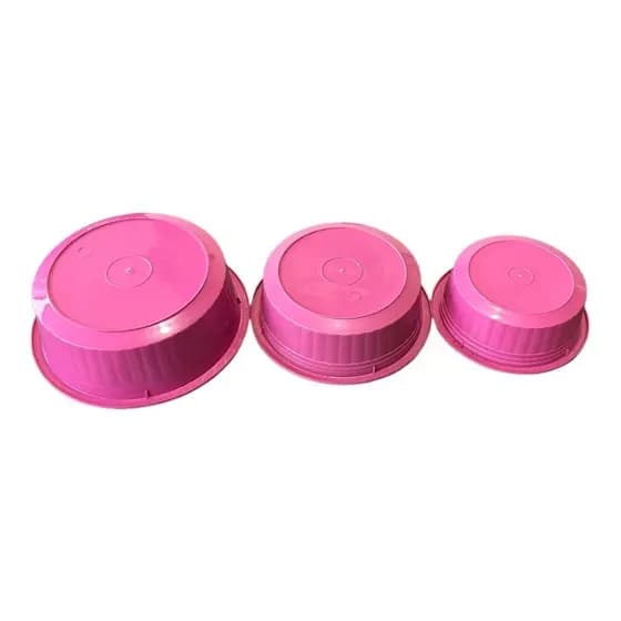Kit 3 Bacias Redonda Plástica Cozinha para casa