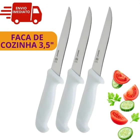 Facas de Corte Preciso 3,5" 5/3/2/1 para Legumes Cenoura Tomate Cozinha Restaurante Descascadora