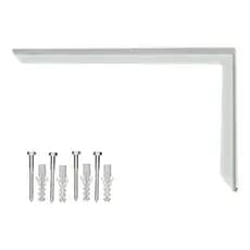 Suporte Reforçado Cantoneira Mão Francesa 50 cm Pesado Prateleira Pia Bancada