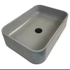 CUBA QUADRADA DE CIMENTO PARA PIA/LAVABO DE BANHEIRO