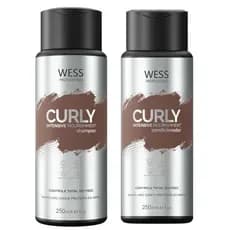 Wess Kit Curly Shampoo e Condicionador de Cachos