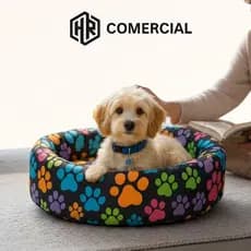 Cama Pet para Cachorro e Gato 50x50cm Petshop