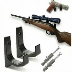 Suporte de Parede para Airsoft, Para Rifles AEP – Durável e Resistente ABS Reforçado Universal