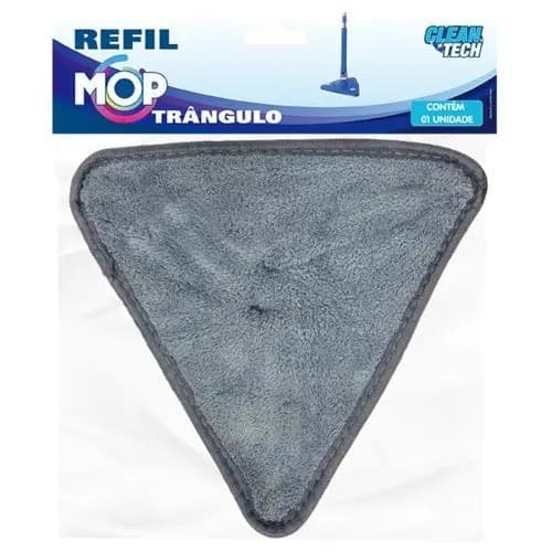 Refil Fibra Substituicao Mop Triangular Limpeza Rapida Pratica Domestica