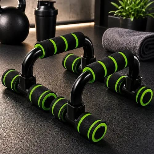 Apoio para Flexão de Braço com Pegadores Anatômicos Antiderrapantes - Sortidas