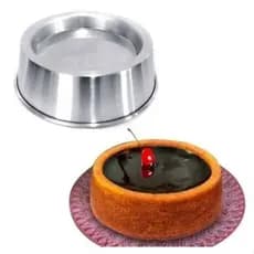 Assadeira Piscina Vulcão 19cm Forma bolo confeitaria recheio perfeito