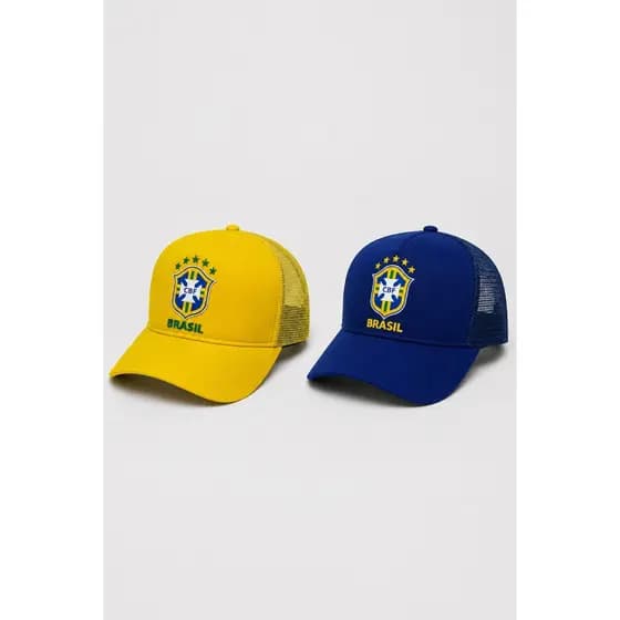 Boné Brasil Ajustável Aba Curva Unissex Casual Esportivo Conforto Alta Qualidade Premium