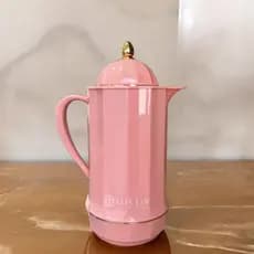 Garrafa Térmica Café Rosa 1 Litro Chá Nórdica a Vácuo Clink