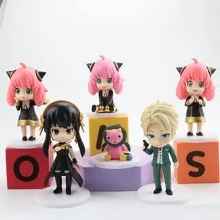 Bonecos Action figure figuras colecionáveis spy x family Twilight Anya Forger Thorn Princess