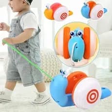 Caracol Criativo De Cabo/Arrastar Para Interior E Exterior/Bebê Aprenda A Caminhar Brinquedos Pequenos Bonitos/Educativos Infantis