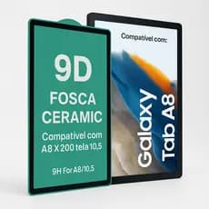 Película Ceramica 9d Pra Tablet Samsung Galaxy A8 X200 10.5
