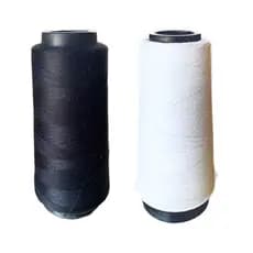 Linha de Costura 120 Reta de 2.000 Jardas, Cor Branco, Preto e Colorido
